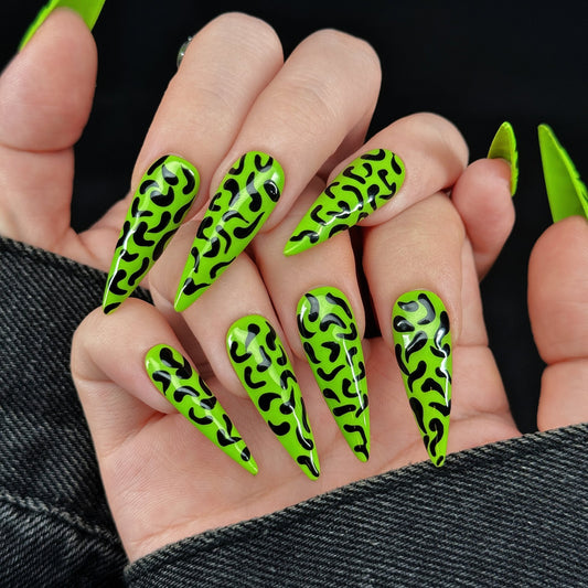 Electric Leopard Tips(A0045)