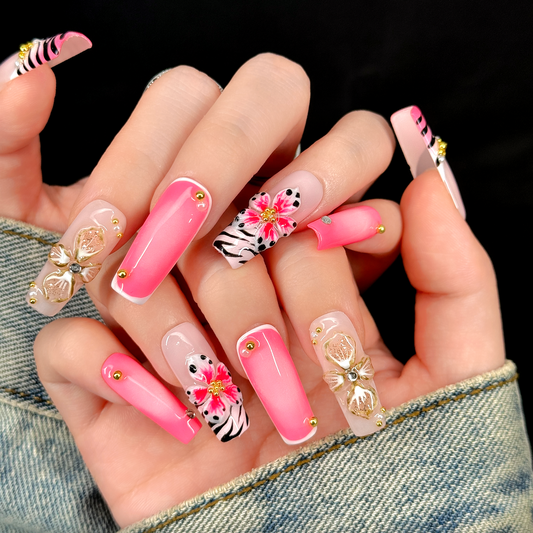 Wild Pink Garden(A0152)