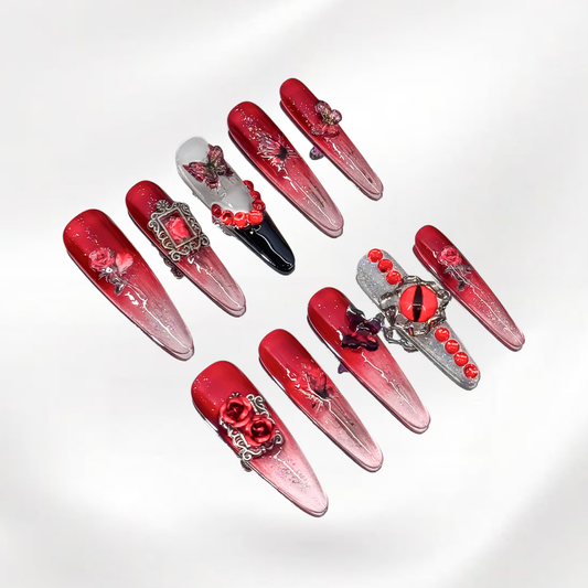 Vampire Rose Claws(A0145)