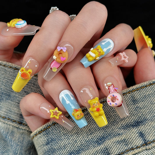 Kawaii Butter Bear(A0066)