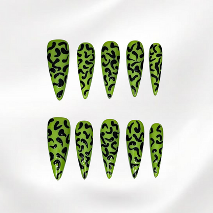 Electric Leopard Tips(A0045)
