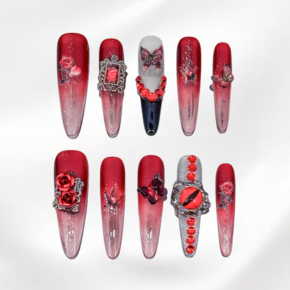 Vampire Rose Claws(A0145)