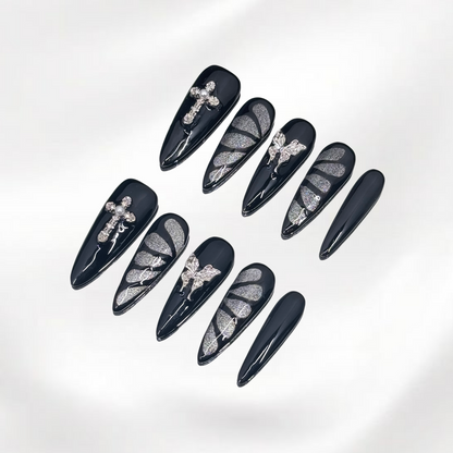 Gothic Butterfly Tips(A0061)