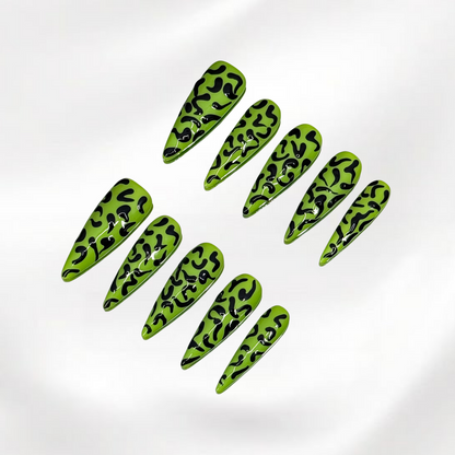 Electric Leopard Tips(A0045)